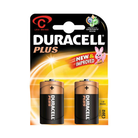 Duracell Dikke Staaf 2Pack